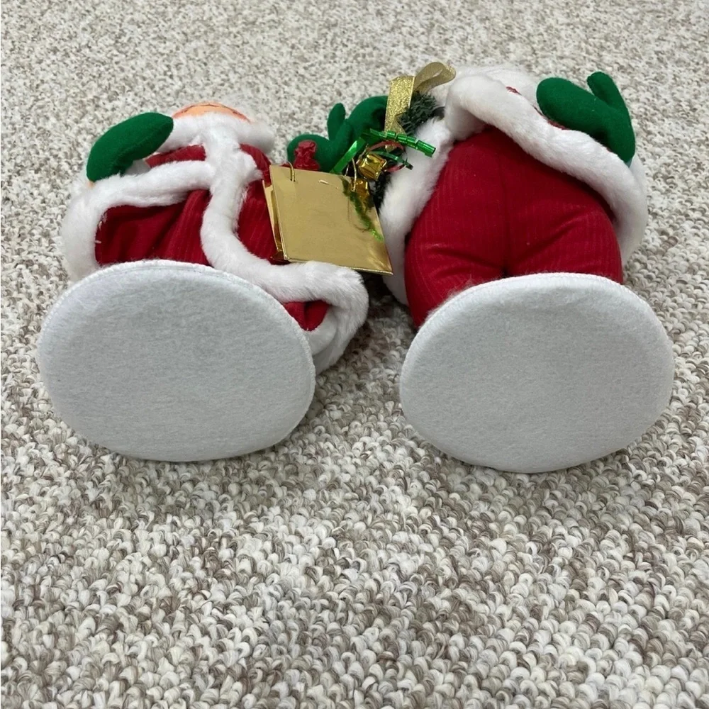 Annalee Festive Holiday Christmas Figurines/Dolls - Santa & Mrs. Clause - EUC!